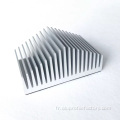 Profil de radiateur en aluminium de processus CNC